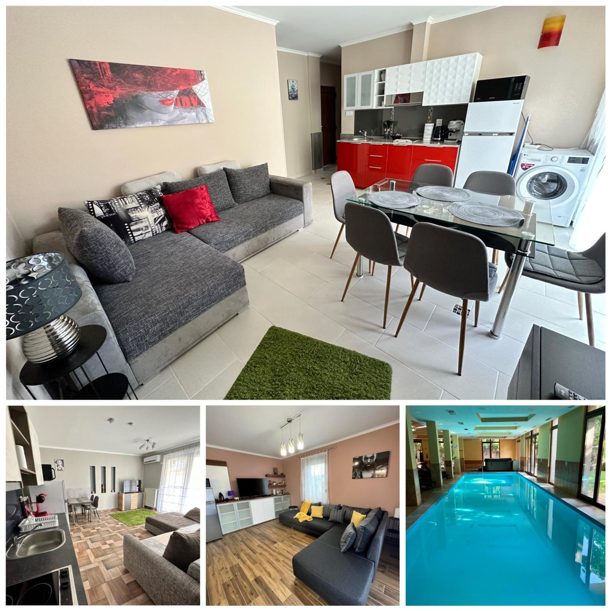 Dorina Wellness Appartement Siófok Buitenkant foto